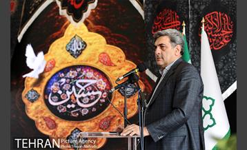 اهتزاز بزر‌گترین پرچم یا حسین (ع) 6