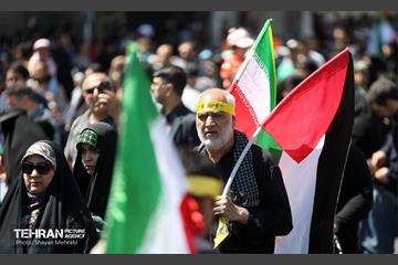 راهپیمایی روز قدس در پایتخت - 3 12
