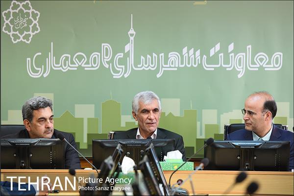 جلسه معارفه پیروز حناچی معاون شهرسازی و معماری با حضور شهردار تهران 4
