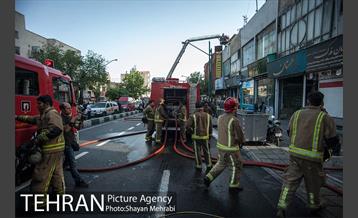 آتش سوزی پاساژ مهستان-2 41