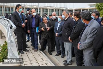 بازدید شهردار تهران از مجموعه شهر آفتاب 30