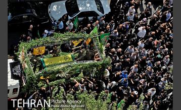 تشییع پیکر ۳تن از شهدای مدافع حرم 6