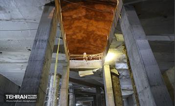 بازدید دانشجویان از پروژه ایستگاه مترو تختی 5