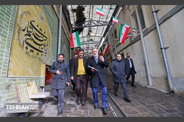 حضور شهردار تهران در حسینیه جماران تهران 24