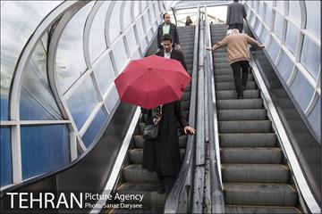 باران بهاری در تهران 12