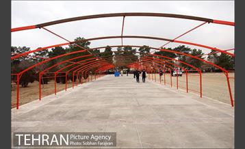 آماده سازی قطعه 50 برای شهدا آتش نشان 15