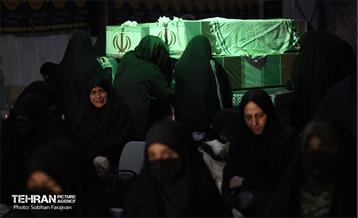 وداع با شهدای گمنام در باغ موزه دفاع مقدس 25