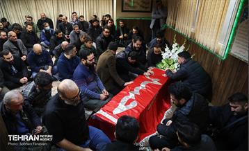 تشییع پیکر خبرنگار فقید مهدی علیرضایی 34