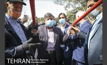 افتتاح پروژه های بهسازی منطقه 13