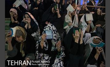 مراسم احیای شب نوزدهم ماه رمضان در امامزاده صالح 15