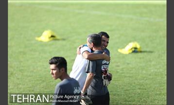 دیدار تدارکاتی استقلال و امید استقلال در کمپ حجازی 7