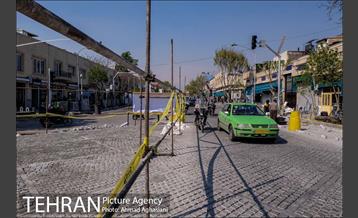 پروژه سنگ فرش میدان بهارستان  14