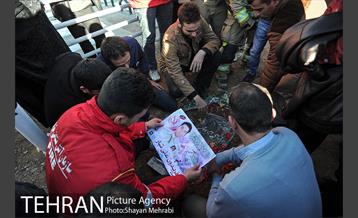 تشییع شهدای آتش نشان  در بهشت زهرا(س) -4 48