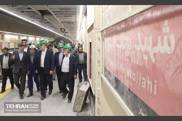 بازدید از دو ایستگاه مهم مترو 27