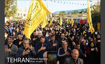 حضور شهروندان منطقه 15 در راهپیمایی اربعین امام حسین(ع) 13