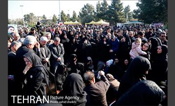 اولین سالگرد شهدای حادثه ساختمان پلاسکو 7