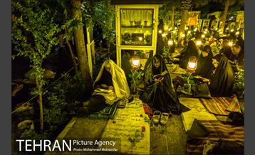 مراسم احیای شب بیست‌ویکم ماه مبارک رمضان در بهشت زهرا (س) 10