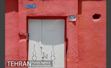 دیوار های رنگی محله هرندی 2