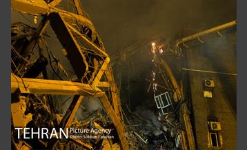 امداد رسانی شبانه در حادثه پلاسکو -2 11