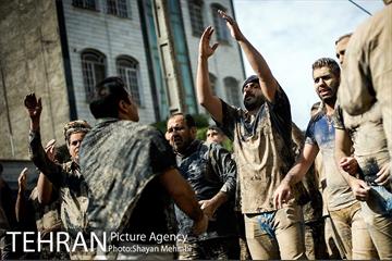 آیین گِل ‌مالی ‌لرستانیهای مقیم پایتخت 45