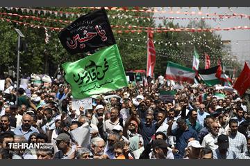 راهپیمایی جمعه «خشم و نصر» در تهران - ۲ 16