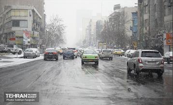 روز برفی تهران 3