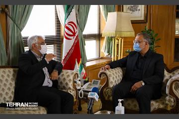 دیدار شهردار تهران با رئیس دانشگاه آزاد اسلامی 1