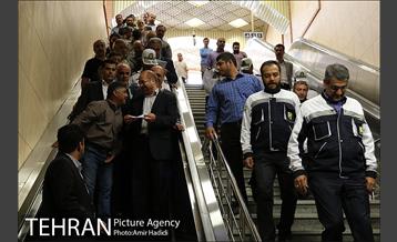 افتتاح ایستگاه مترو خواجه عبدالله انصاری 8