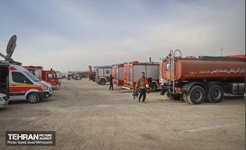 تمرین سراسری زلزله در بوستان ولایت 19