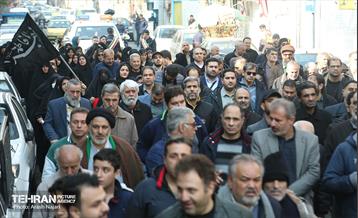 تشییع پیکر شهید محمدرضا خانه عنقا 1