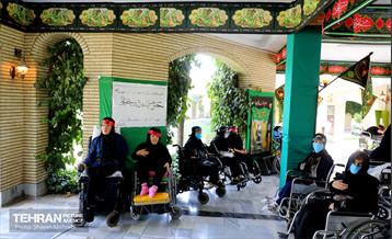 مراسم عزاداری حضرت اباعبدالله الحسین (ع) در آسایشگاه کهریزک 13