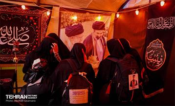 خدمت‌رسانی خادمان شهرداری منطقه 8 در قرارگاه زینبیه(س) (10)
