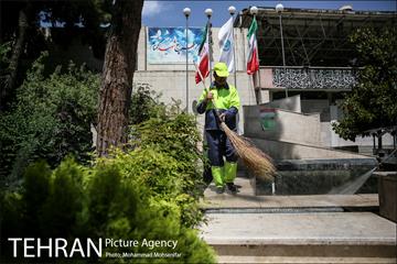 آماده سازی دانشگاه تهران برای نماز جمعه 18