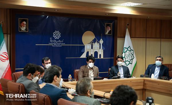 مراسم تودیع و معارفه معاونت بین الملل مرکز ارتباطات شهرداری تهران 1