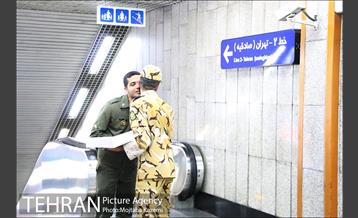 گرامیداشت روز ارتش در ایستگاه مترو دانشگاه امام علی 13