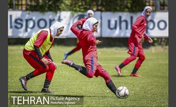 تمرین تیم ملى فوتبال بانوان 11