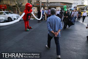 اختتامیه نمایش های خیابانی پویش از خودمان شروع کنیم 5