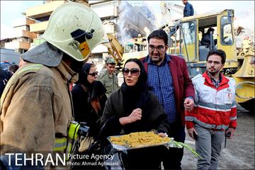 چهارمین روز آواربرداری ساختمان پلاسکو 30