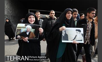 راهپیمایی 22 بهمن تهران 40