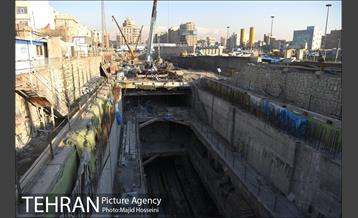 بازدید شهردار تهران از بخش میانی خط 7 مترو 11