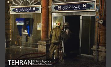 آتش سوزی ساختمان میدان حسن آباد-2‎ 15