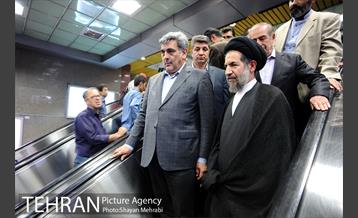 آیین افتتاح و بهره برداری از ایستگاه مترو امام حسین (ع) 4