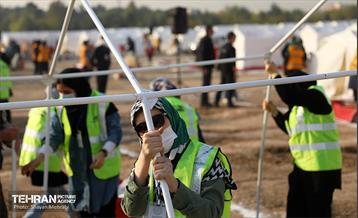 مانور تمرین اسکان اضطراری کلانشهر تهران 47