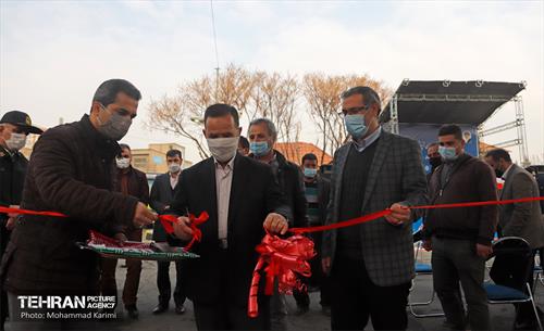آئین افتتاح و بهره برداری از پروژه‌های شهری در منطقه ۱۶