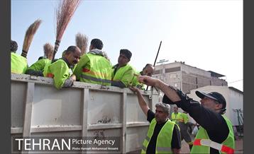 خدمات رسانی نیرو های خادم الحسین (ع) در کربلا 16