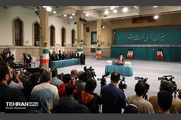 حضور رهبر انقلاب در دور دوم انتخابات مجلس شورای اسلامی 3