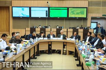 دومین جلسه شورای هماهنگی مدیریت بحران شهر تهران 24