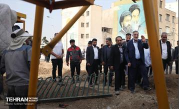 بازدید شهردار تهران از پروژهای عمرانی 9