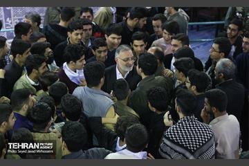 نشست صمیمانه شهردار تهران با دانش آموزان بسیجی سراسر کشور 2