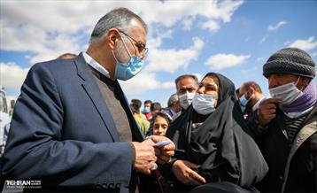 نهال کاری شهردار تهران و رئیس جمهور به مناسبت روز درختکاری 25